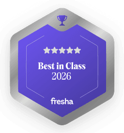 Fresha Best in Class 2026 Award - Blue Diamond Thai Spa & Massage